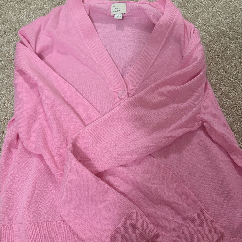 a new day Pink Women's Cardigan